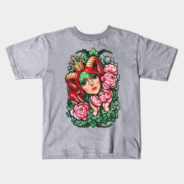 Titania Stigmata Kids T-Shirt by Medusa Dollmaker